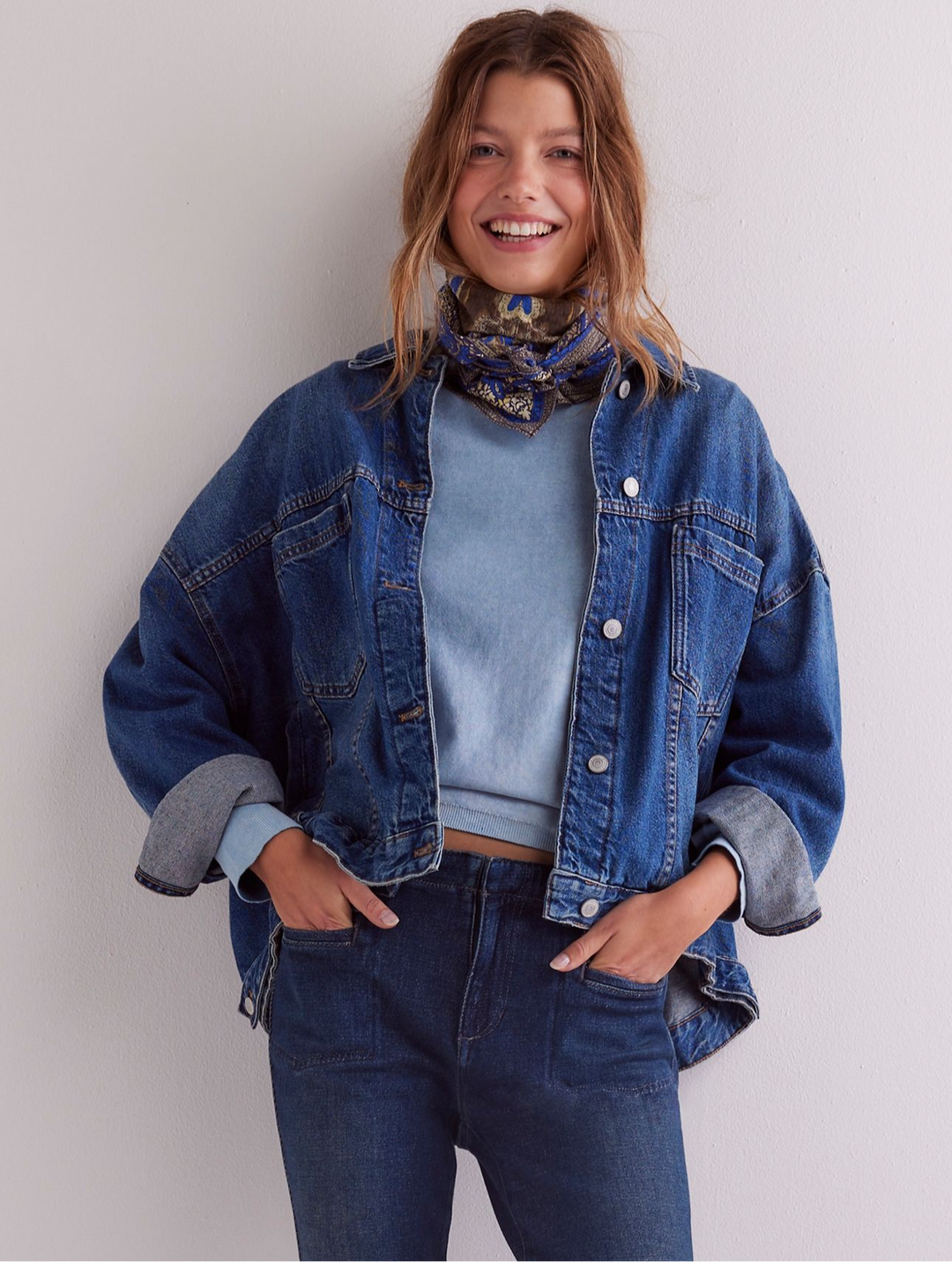 Free People - Opal Swing Denim Jacket / Got the Blues