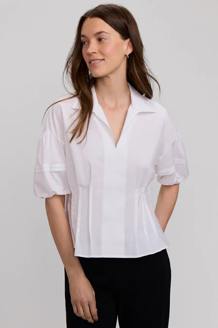 Lucia Elbow Puff Sleeve Shirt