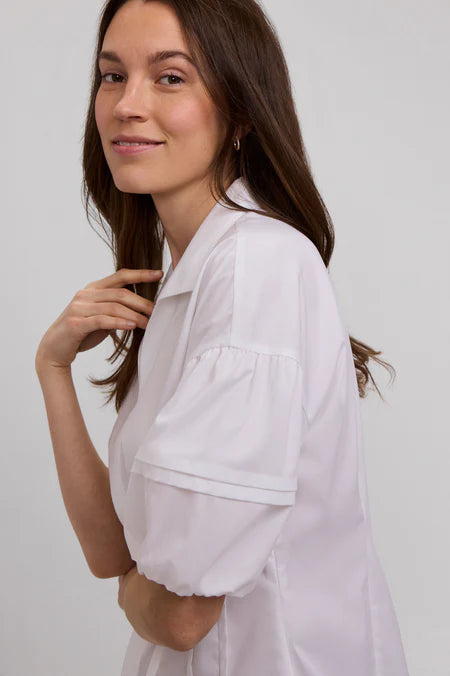 Lucia Elbow Puff Sleeve Shirt