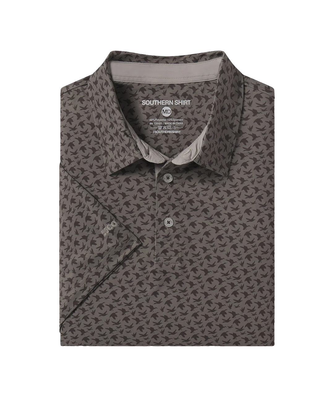 Party Fowl Printed Polo - Rock Ridge