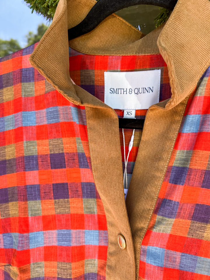 Smith & Quinn Sophia Dress- Campers Check