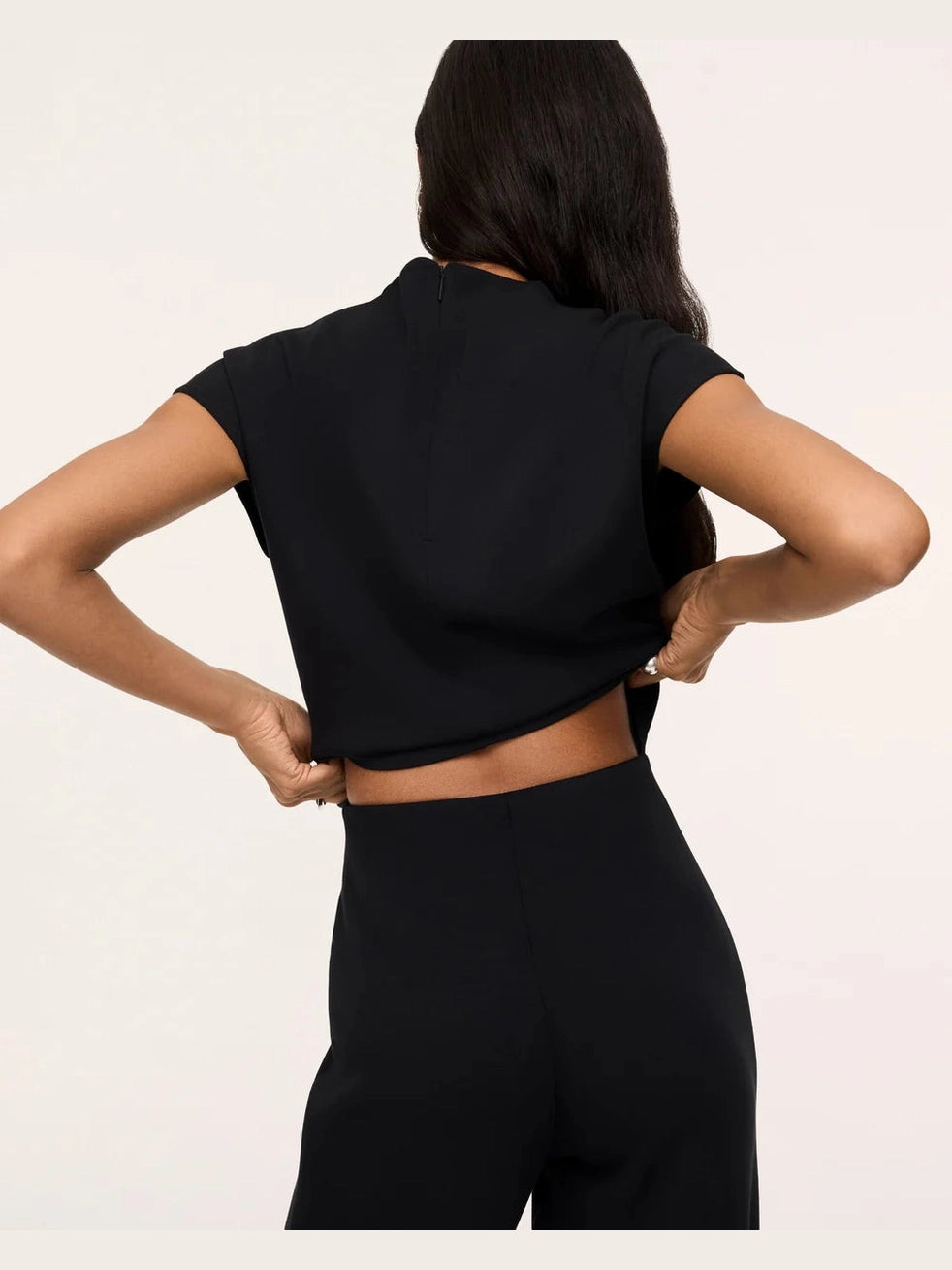 Spanx Draped Cowl Neck Jumpsuit
