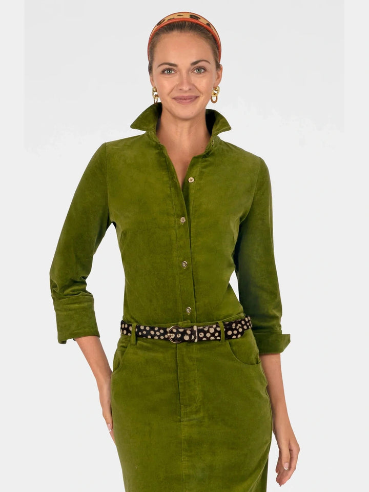 Gretchen Scott Corduroy Boyfriend Shirt