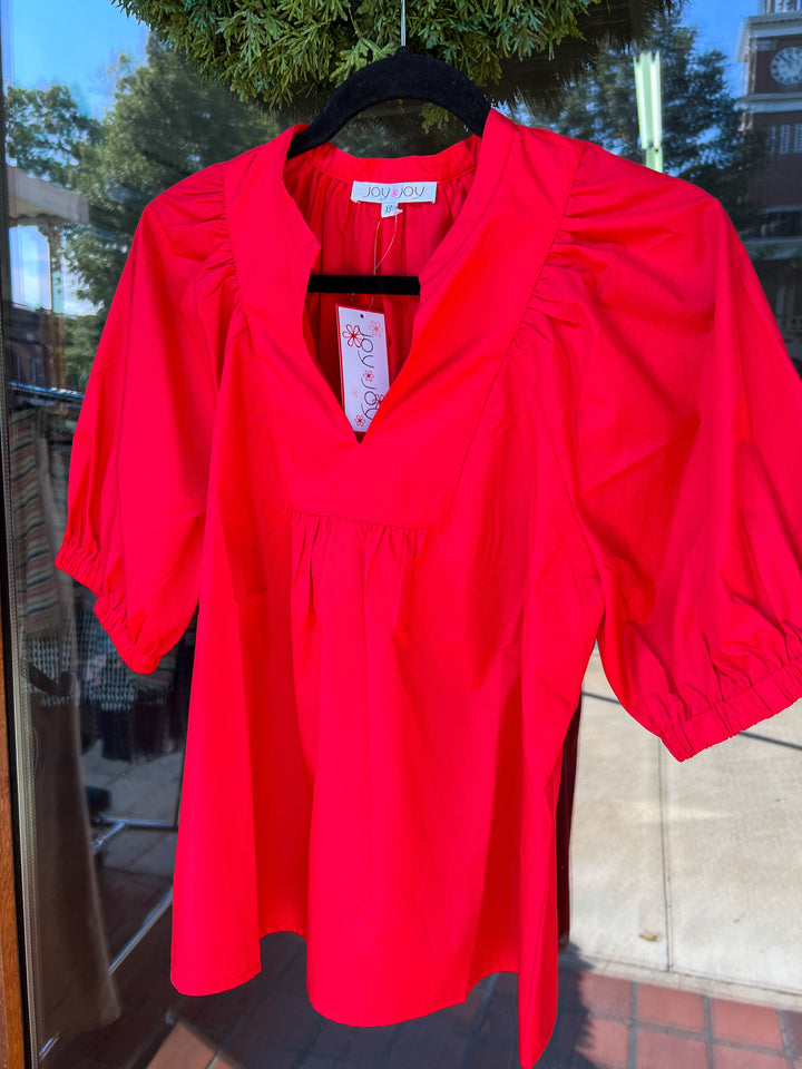 Joy Joy Puff Sleeve Blouse