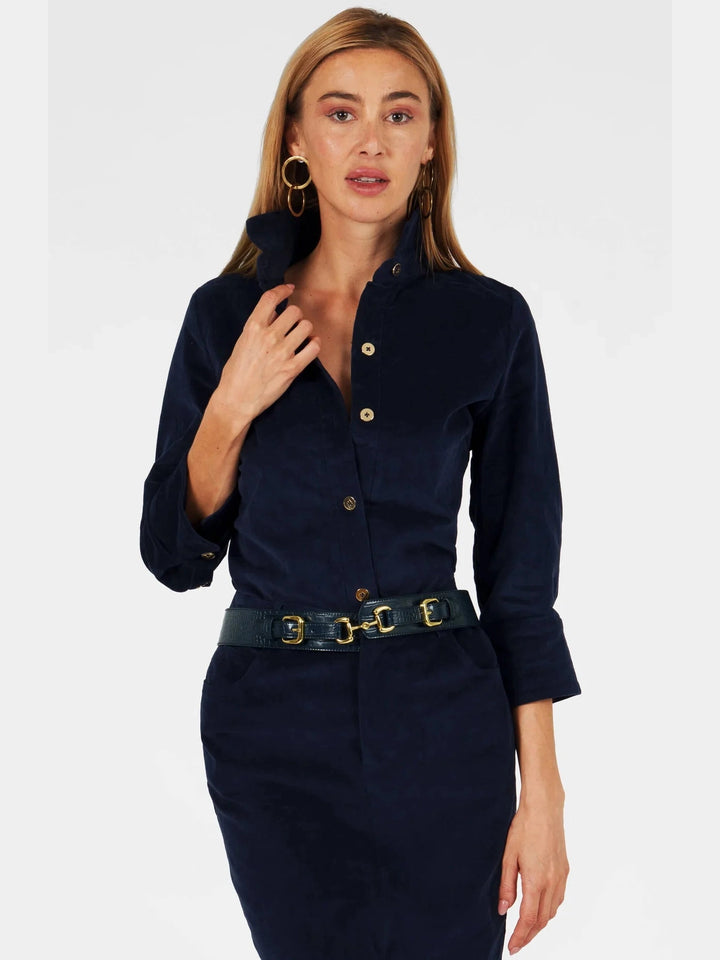 Gretchen Scott Corduroy Boyfriend Shirt
