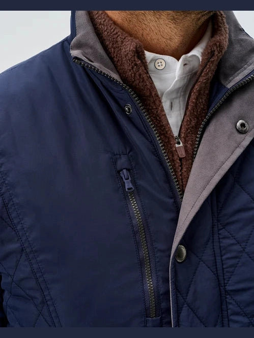 Juno Quilted Snap Jacket