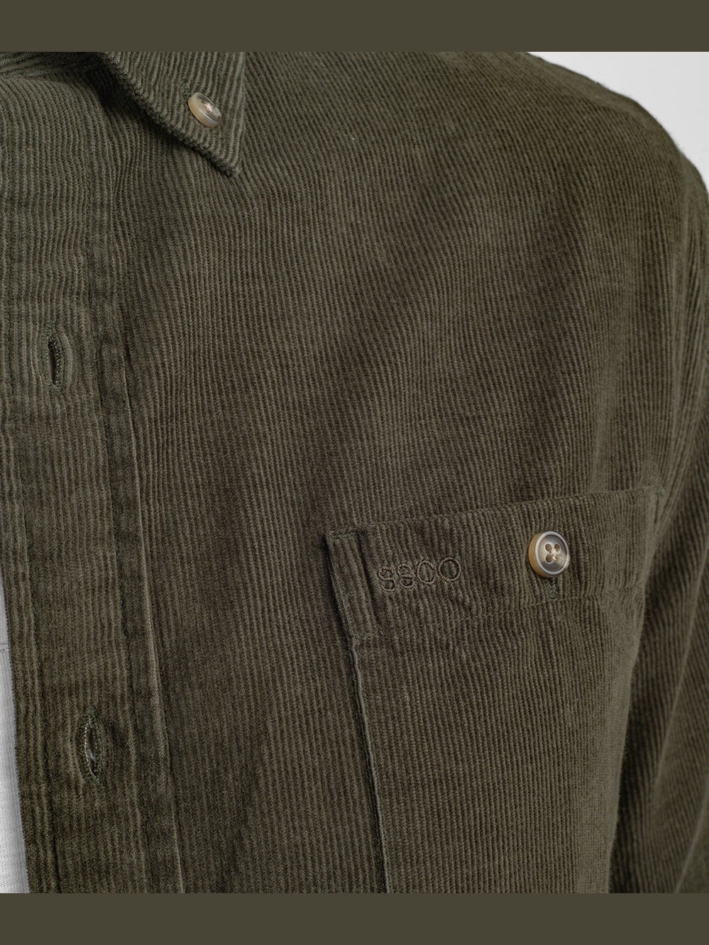 Southern Shirt Co. Fieldstone Cord Flannel Shirt - Trailhead
