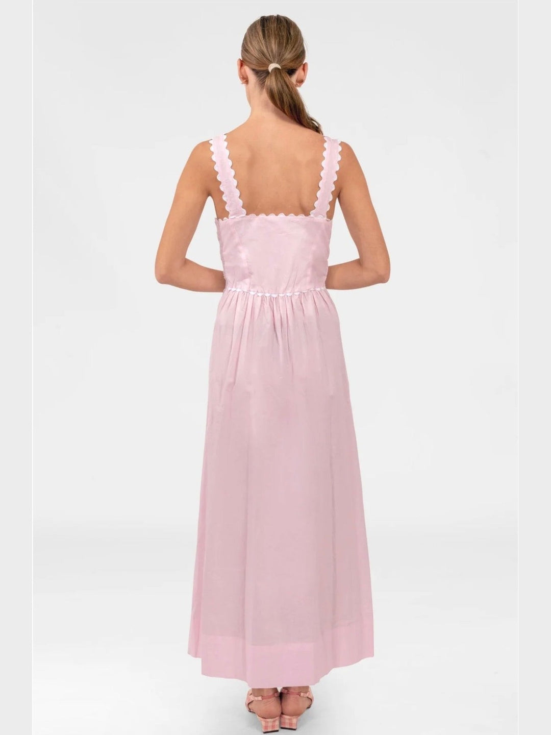 Ziggy Dress in Pale Pink