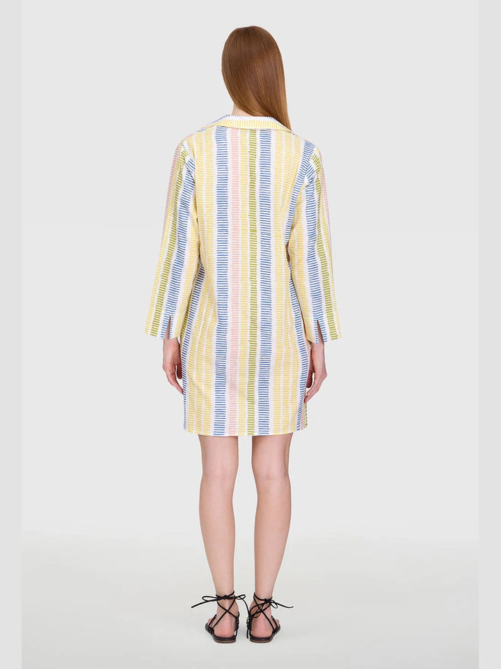 Short Kurta Dress - Gasparilla Stripes
