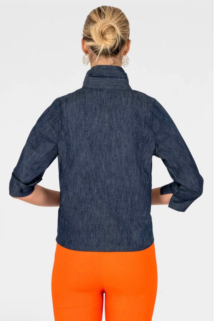 Twist & Shout Top - Chambray