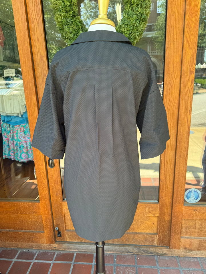 THML Textured Shift Dress