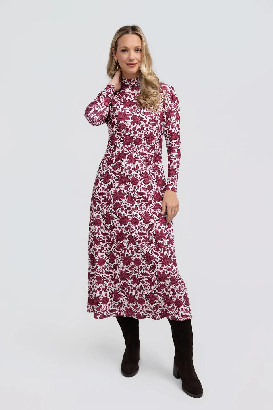 Smith & Quinn Daisy Dress - Regal Raspberry