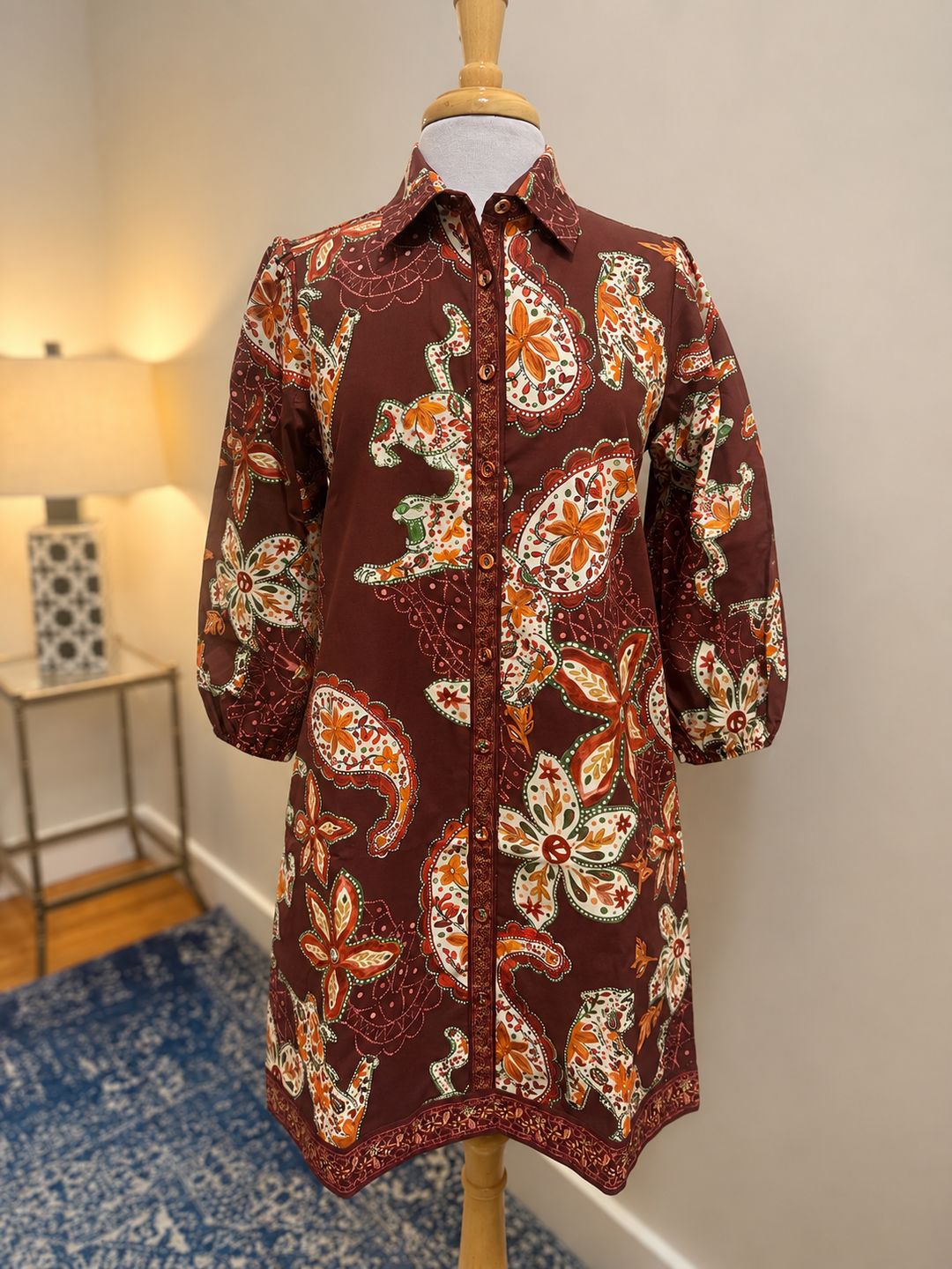 Ava Dress - Wild Paisley