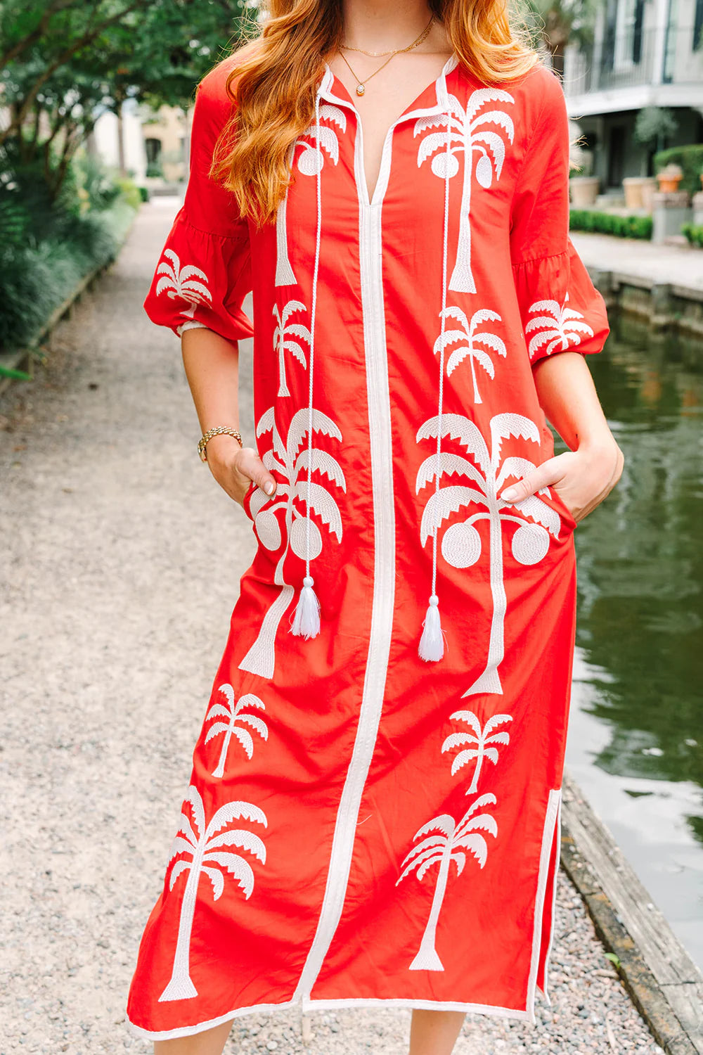 Esme Dress - Scarlet Petals