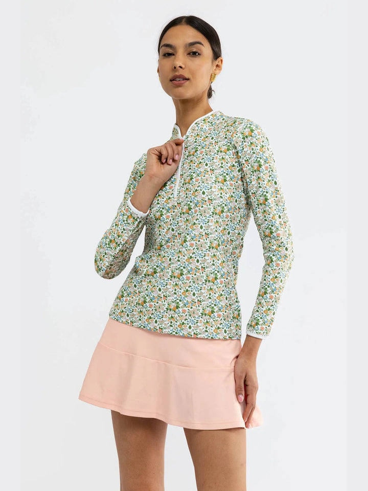 Carey Quarter Zip - Posie Spritz