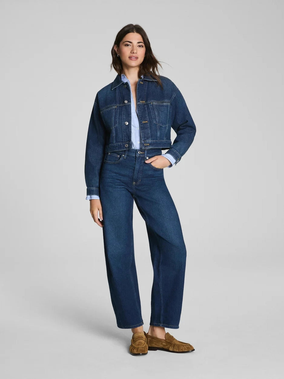 Spanx Barrel Leg Jeans