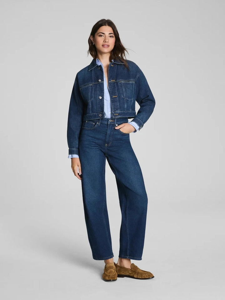 Spanx Barrel Leg Jeans