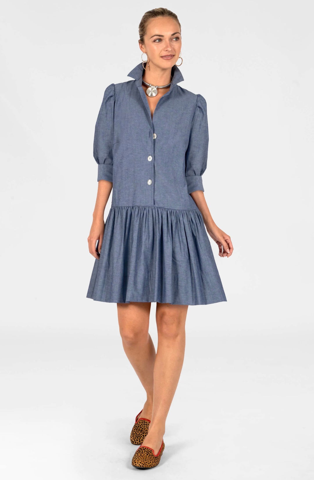 So Sweet Dress - Chambray