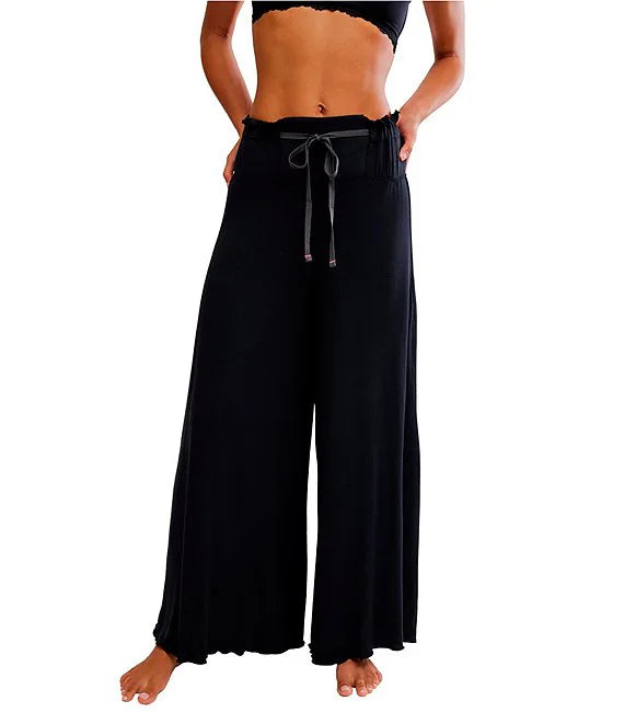 Free People Dream State Wide-Leg Pants