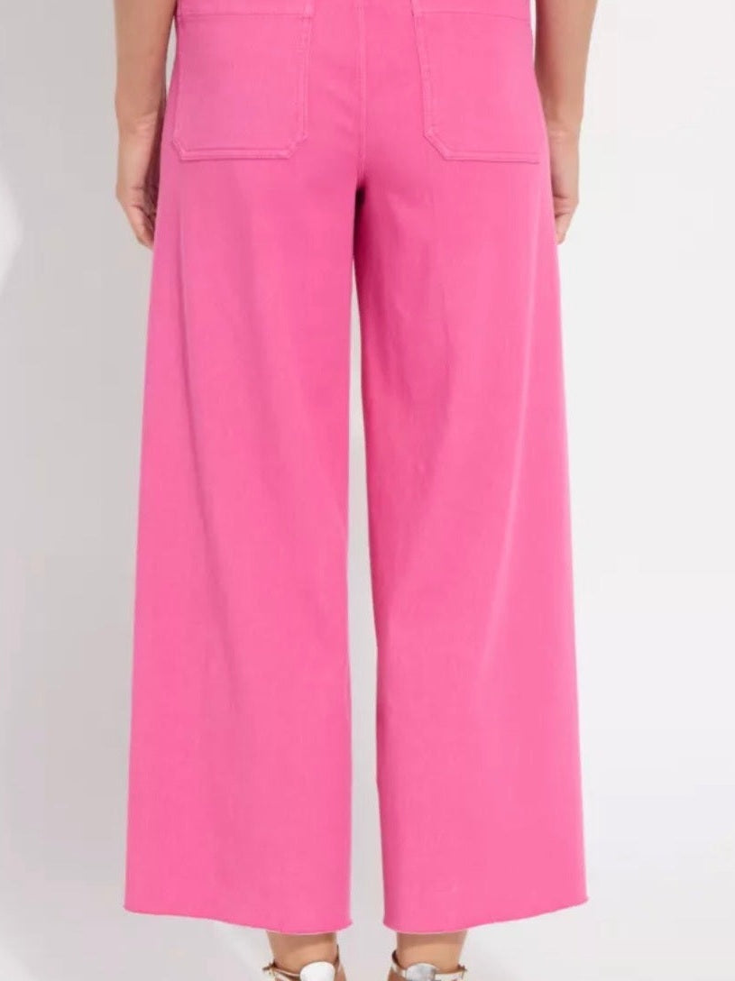 Erin Pintuck Reprieve Denim Pant - Hot Pink
