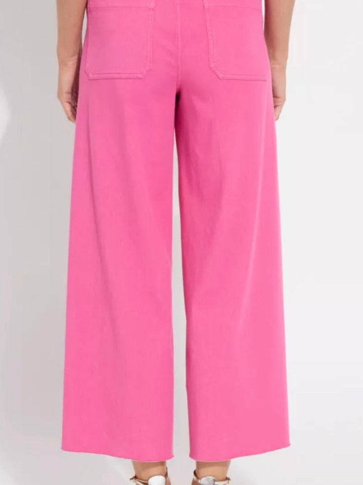 Erin Pintuck Reprieve Denim Pant - Hot Pink