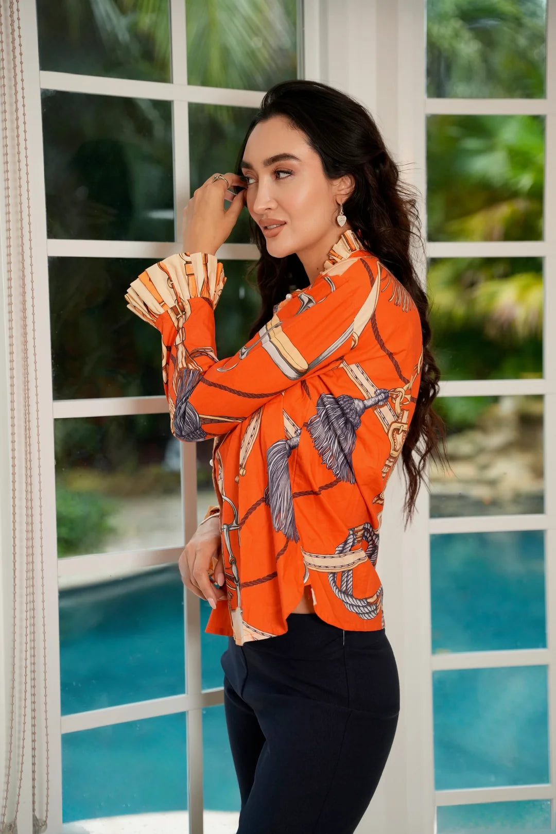 Just Darviny Paris Shirt - Kentucky Saffron