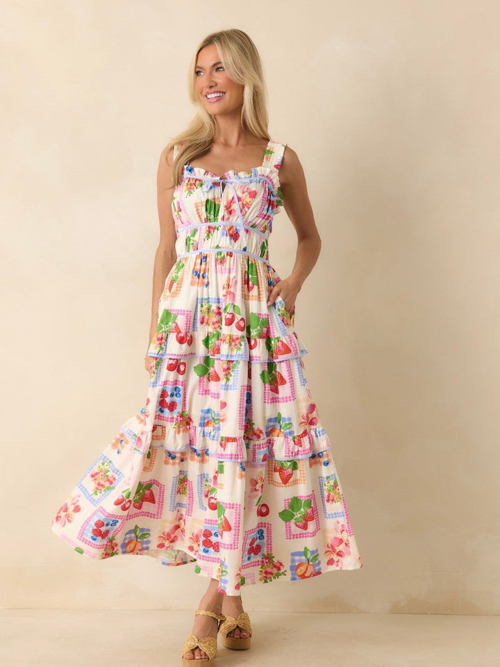 Molly Dress - Tutti Fruitti Print