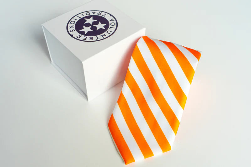Volunteer Traditions Wide Striped Tie