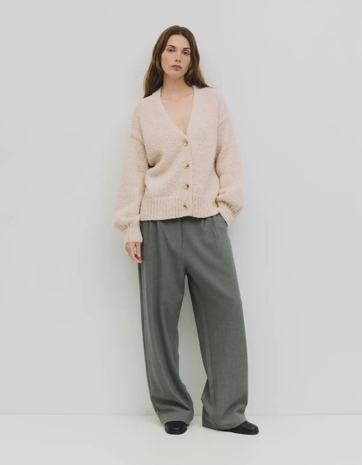 The Alma Cardigan - Oatmeal