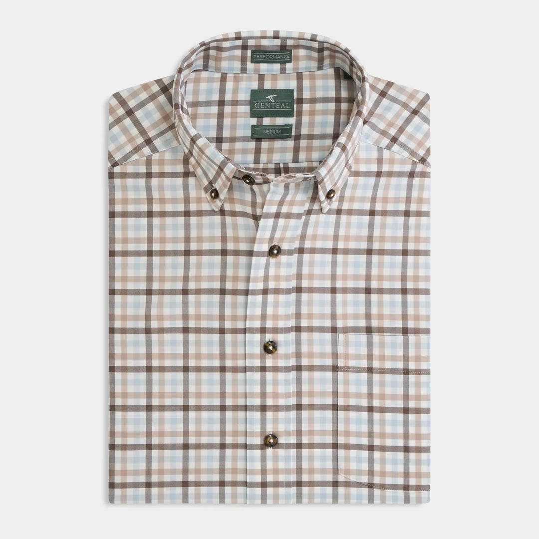 Bishop Performance Sport Shirt - Rustic Brown