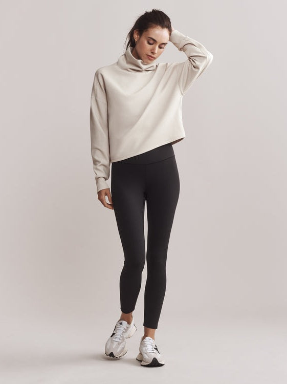 RUFFLOG◾︎ラフログ◾︎MOCK NECK SWEAT BEIGE◾︎S MOCK NECK SWEAT BEIGE – RUFFLOG
