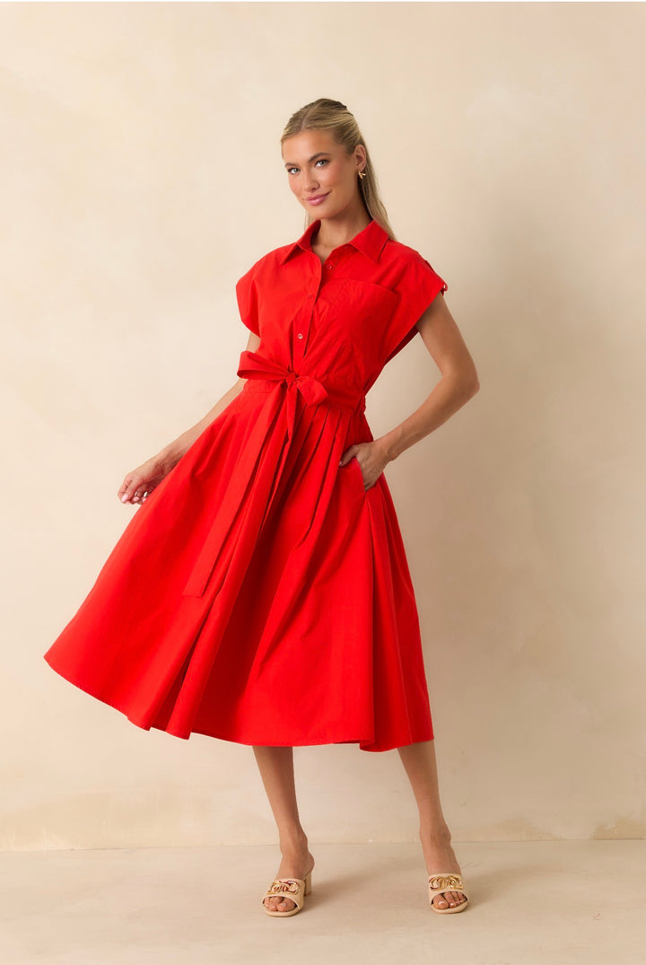 Lana Mini Dress - Very Cherry