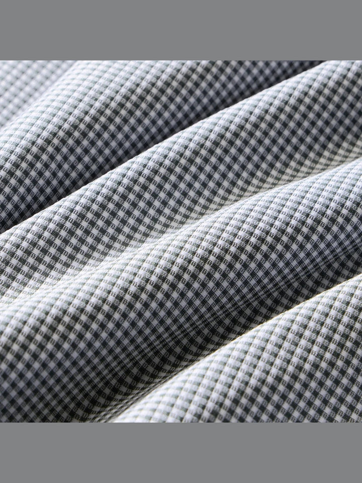 Mizzen + Main Halyard Long Sleeve Dress Shirt- Hemlock Peter Gingham