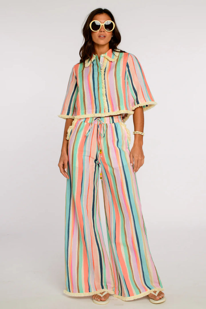 Blake Top in Sherbert Stripe