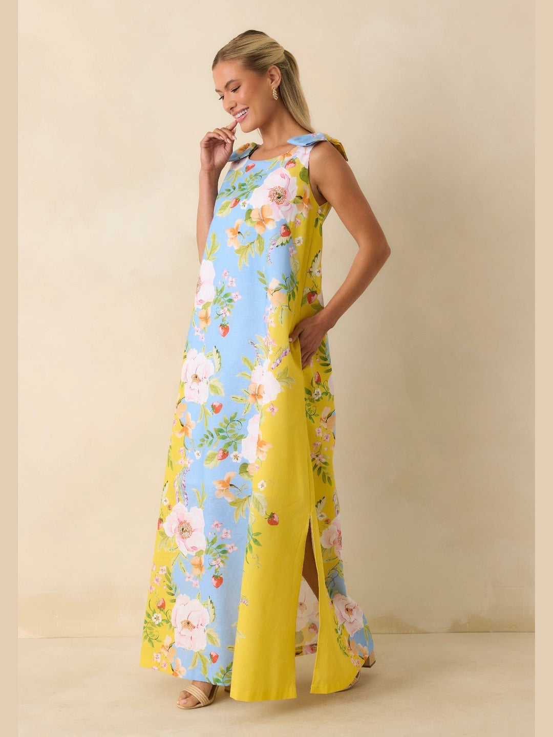 Lucie Maxi Dress - Berry Social