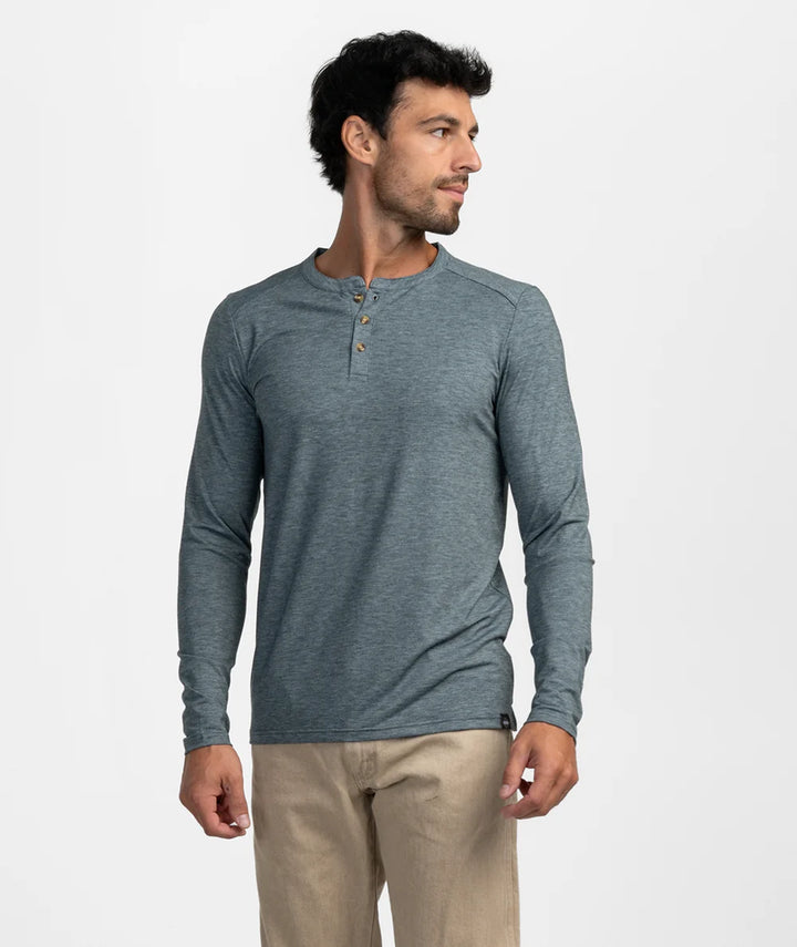 Southern Shirt Co. Max Comfort Henley LS