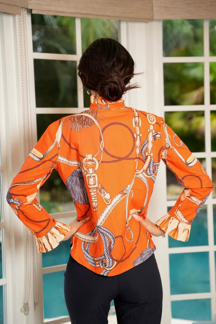 Just Darviny Paris Shirt - Kentucky Saffron