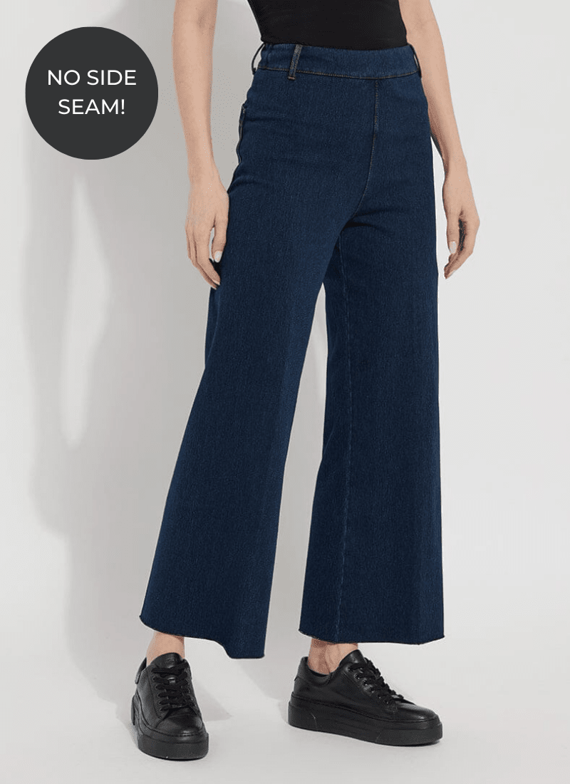 Lysse Erin Wide Leg Denim Pant- Indigo