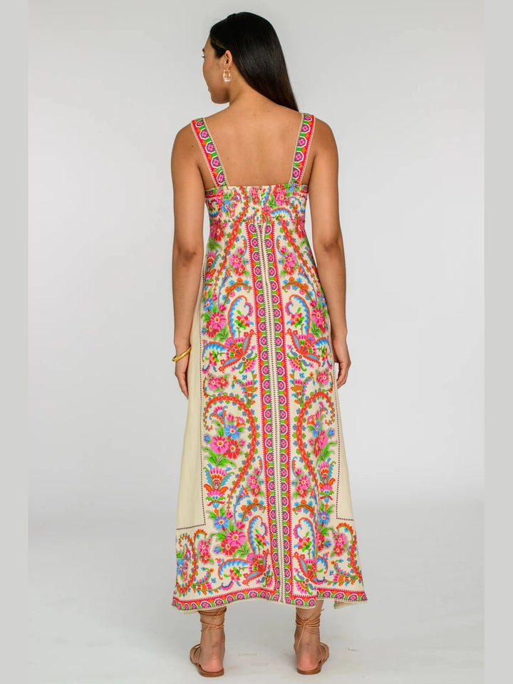 Annalisa Dress in Scroll With It