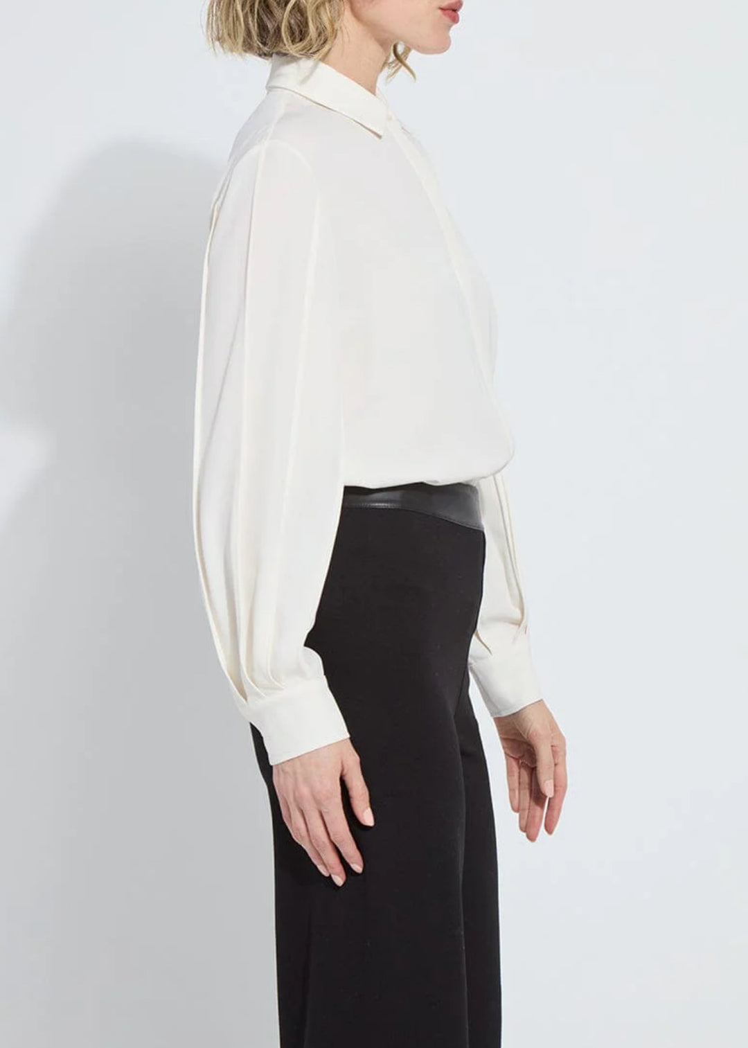 Lysse Ivette Pleated Balloon Slv Blouse