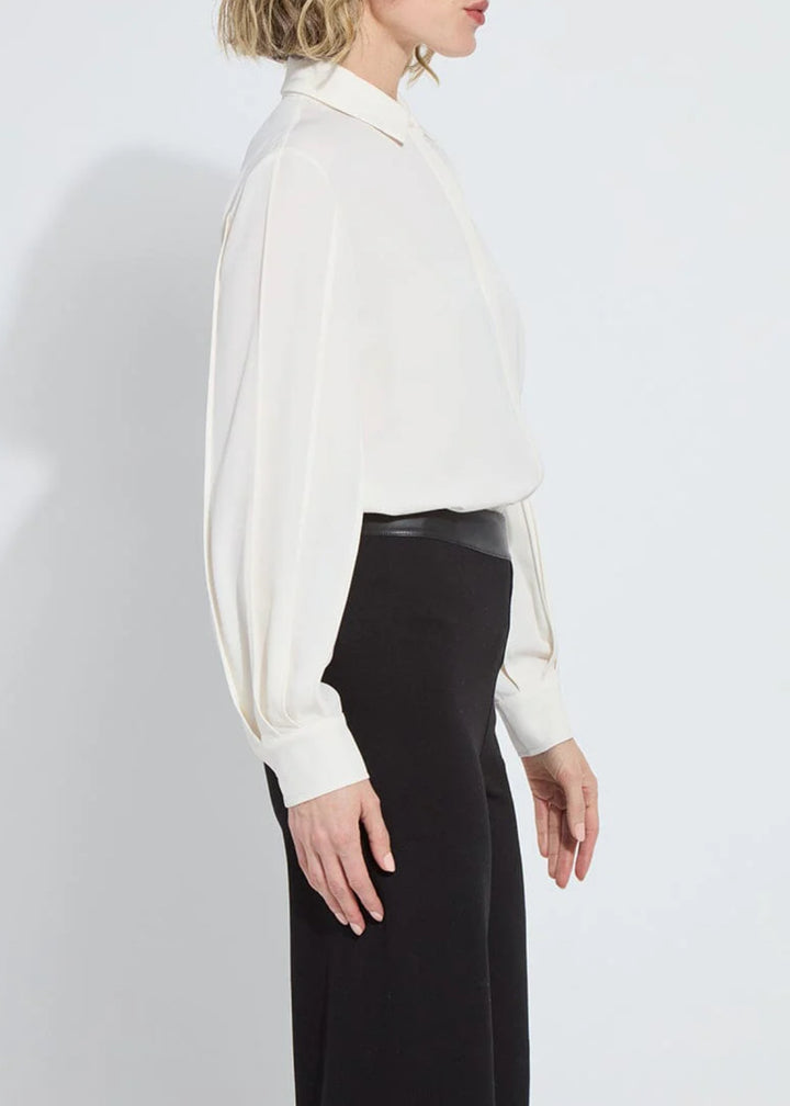 Lysse Ivette Pleated Balloon Slv Blouse