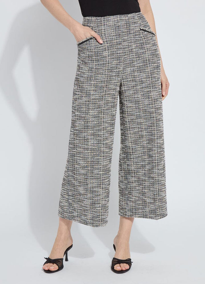 Lysse Charlotte Ankle Tweed Palazzo Pant