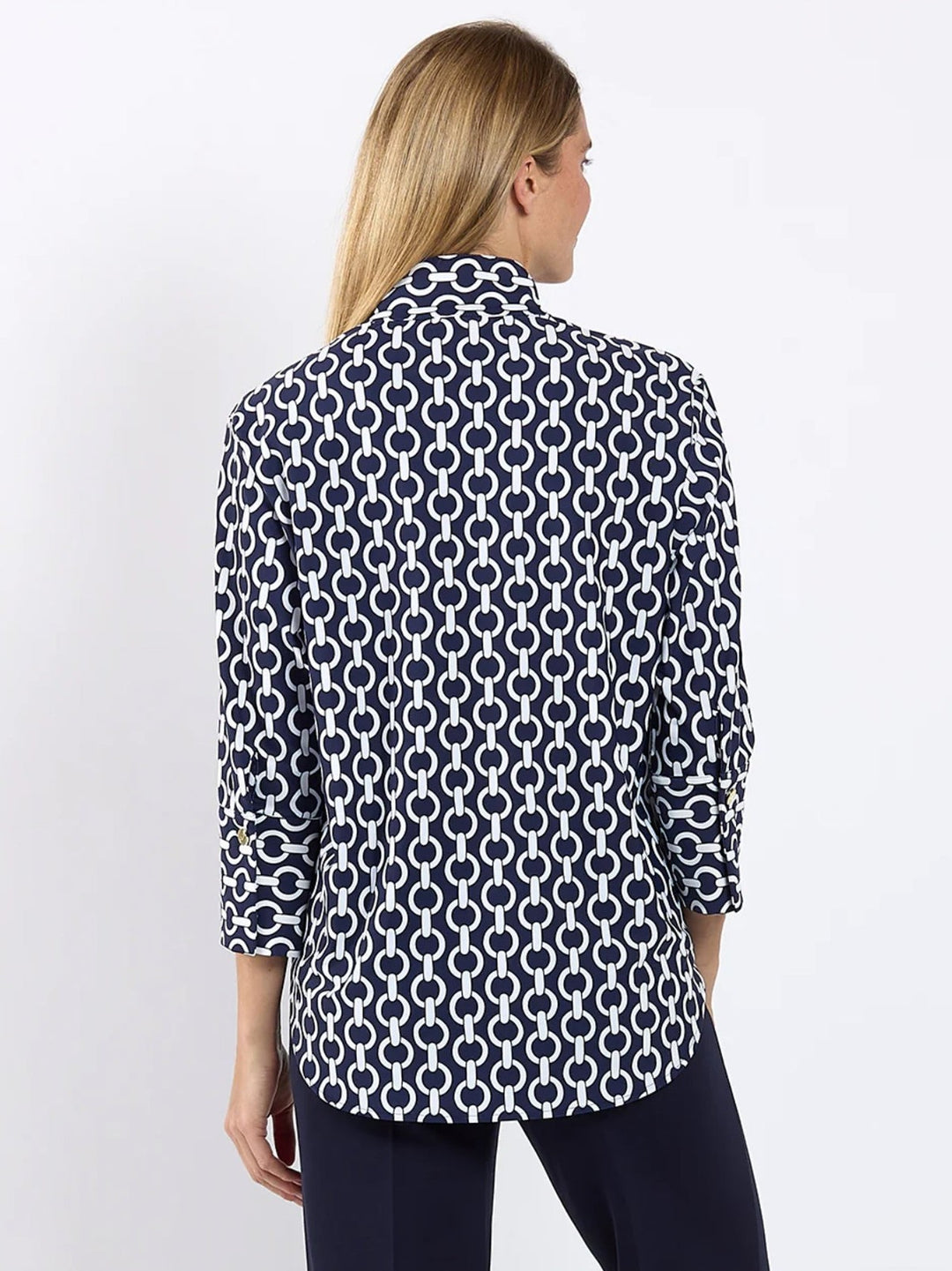 Jude Connally Belinda Top - Navy Chains