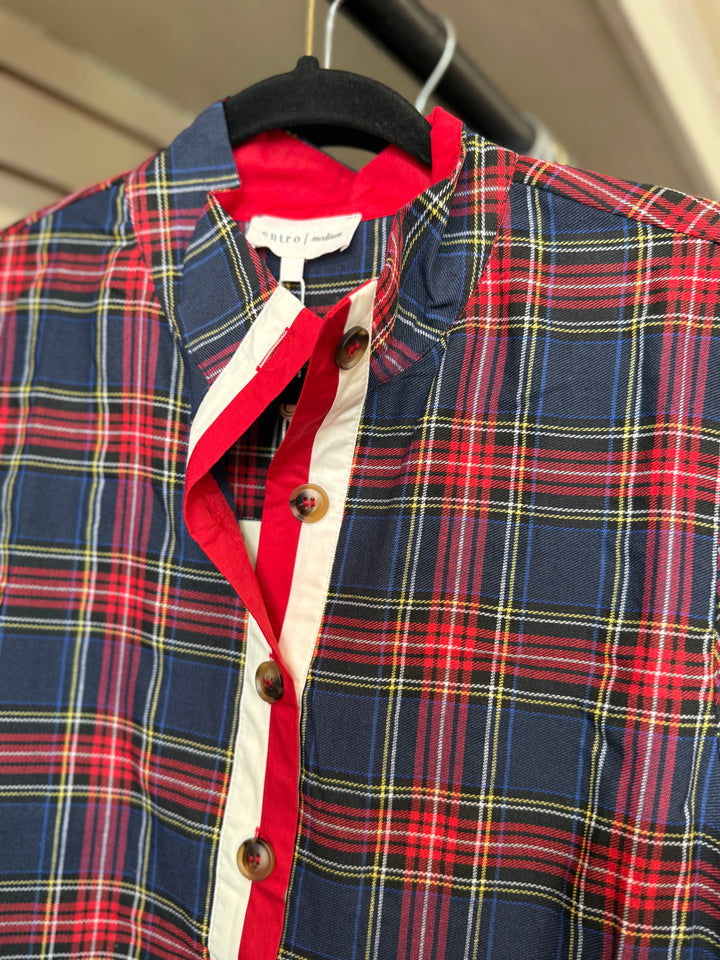 Entro Cambridge Plaid Dress