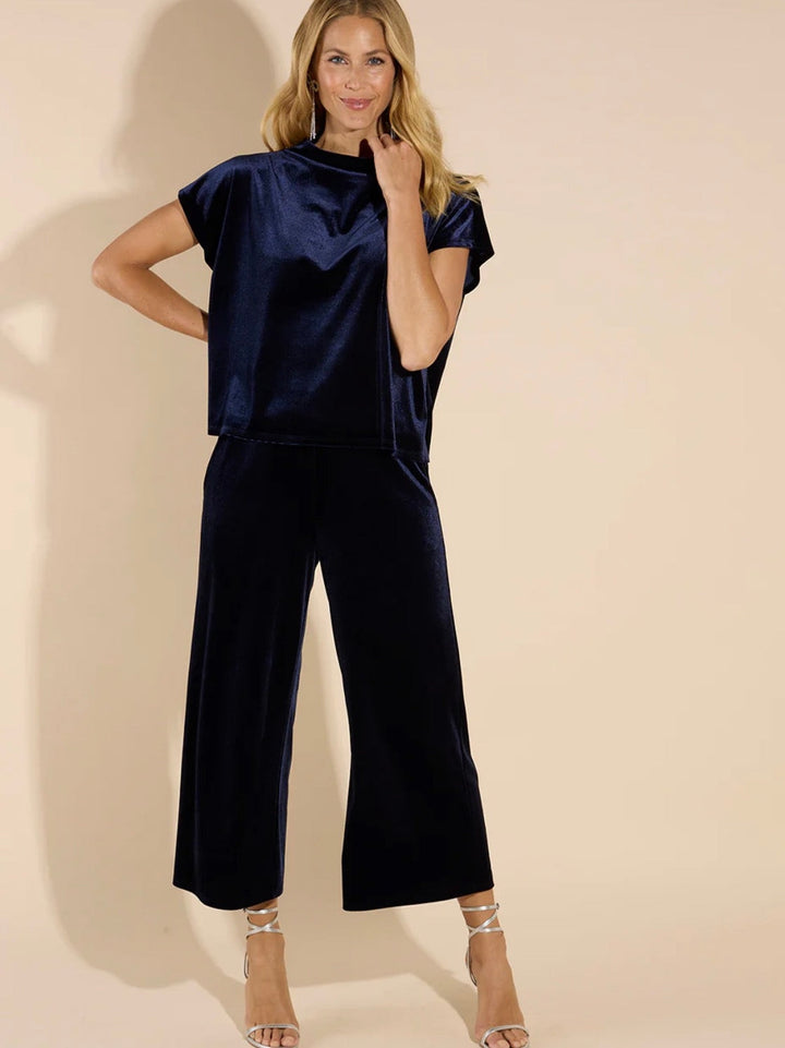 Jude Connally Tillie Stretch Velvet Top