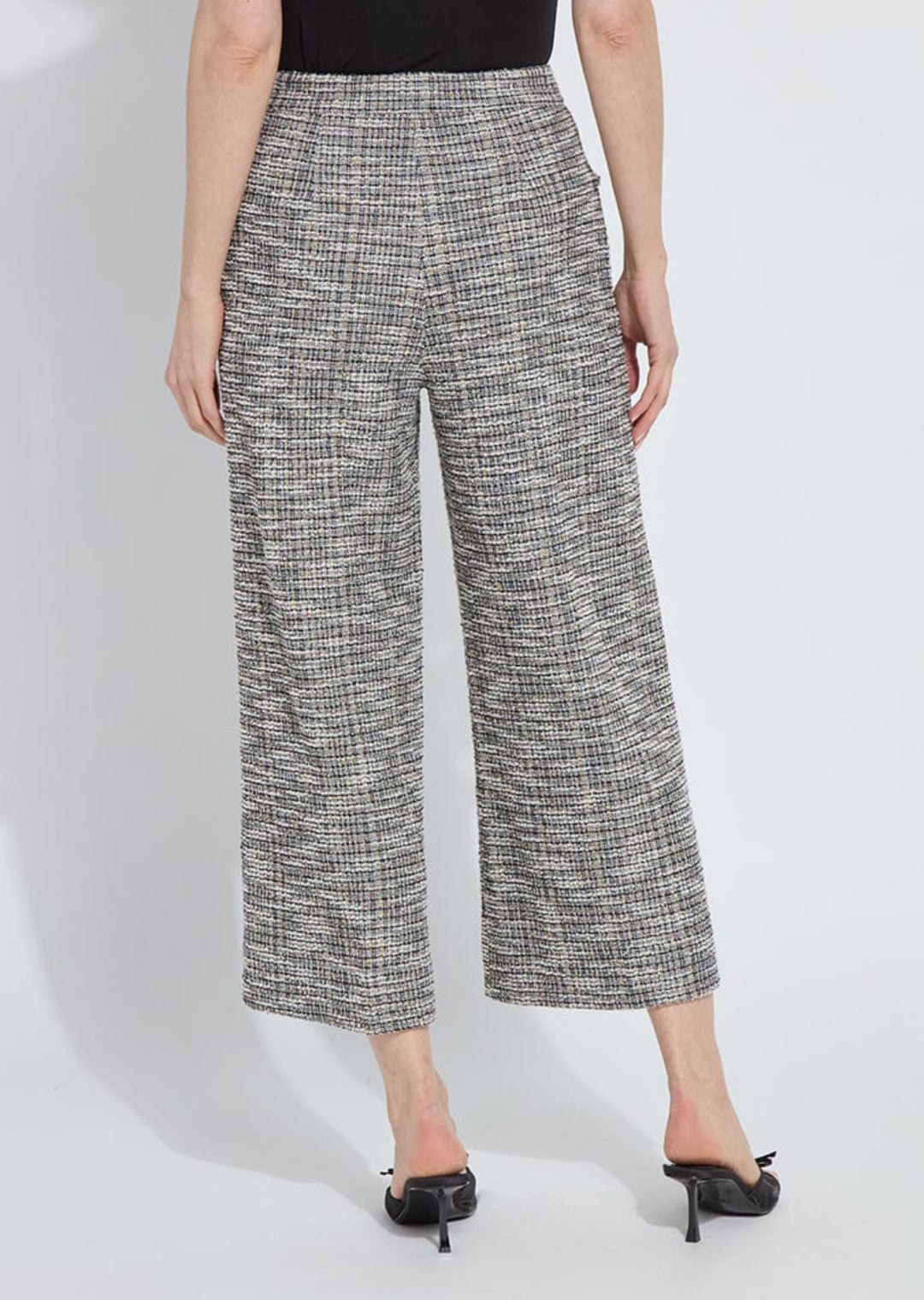 Lysse Charlotte Ankle Tweed Palazzo Pant