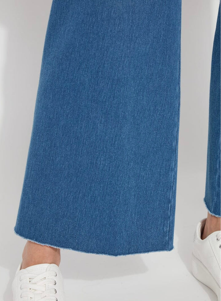 Lysse Erin Wide Leg Denim Pant- Mid Wash