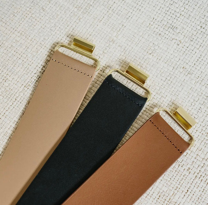 Garland Genuine Leather Interchangeable Stretch Belt