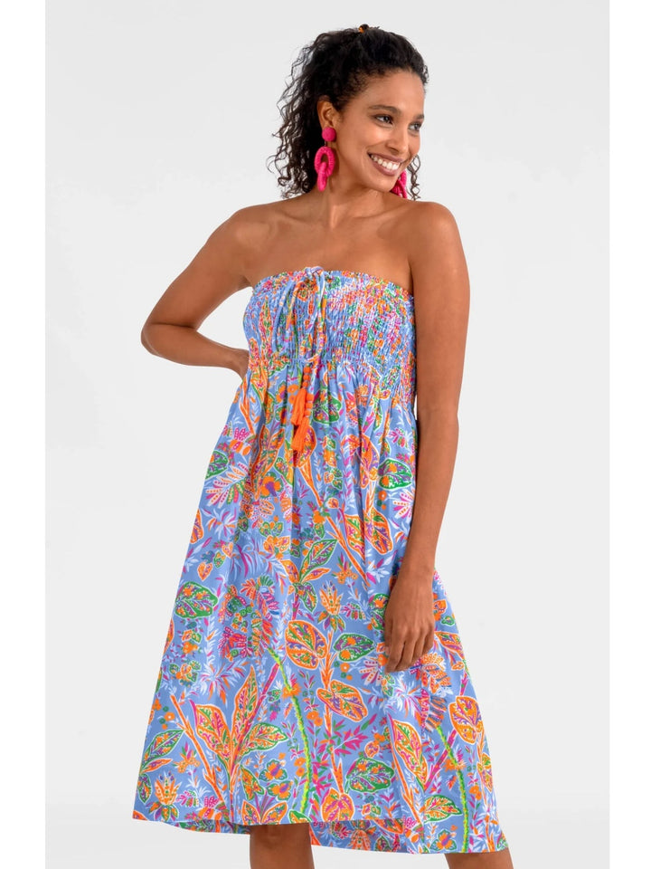 Gretchen Scott Haight Ashbury Skirt/Dress - Vintages Vines - Periwinkle