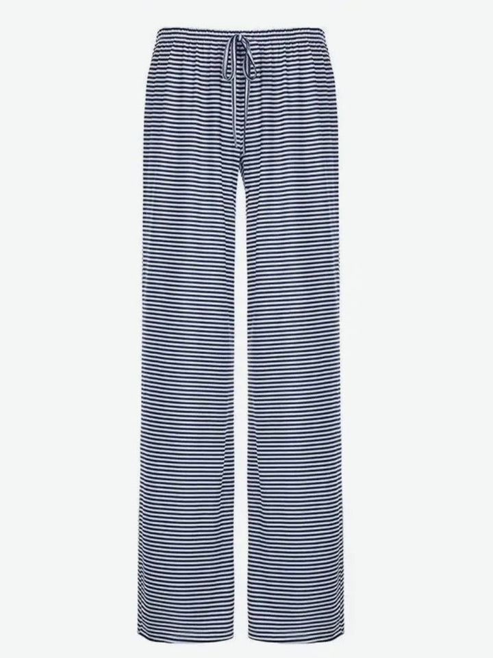 Navy Stripe Lounge Pants